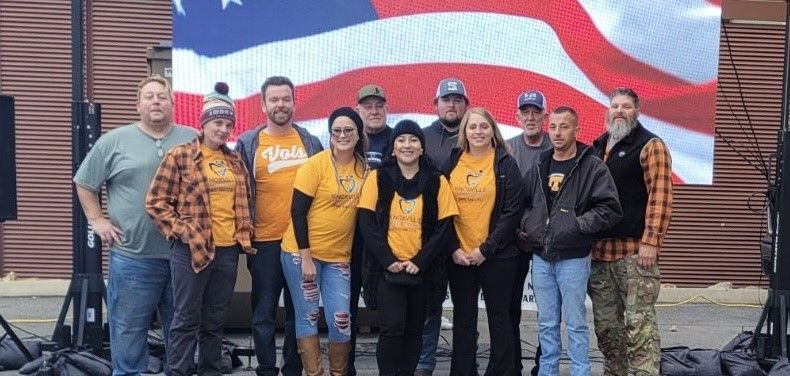 Knoxville Family Dental Joins Legacies Alive at Salute to Service Game